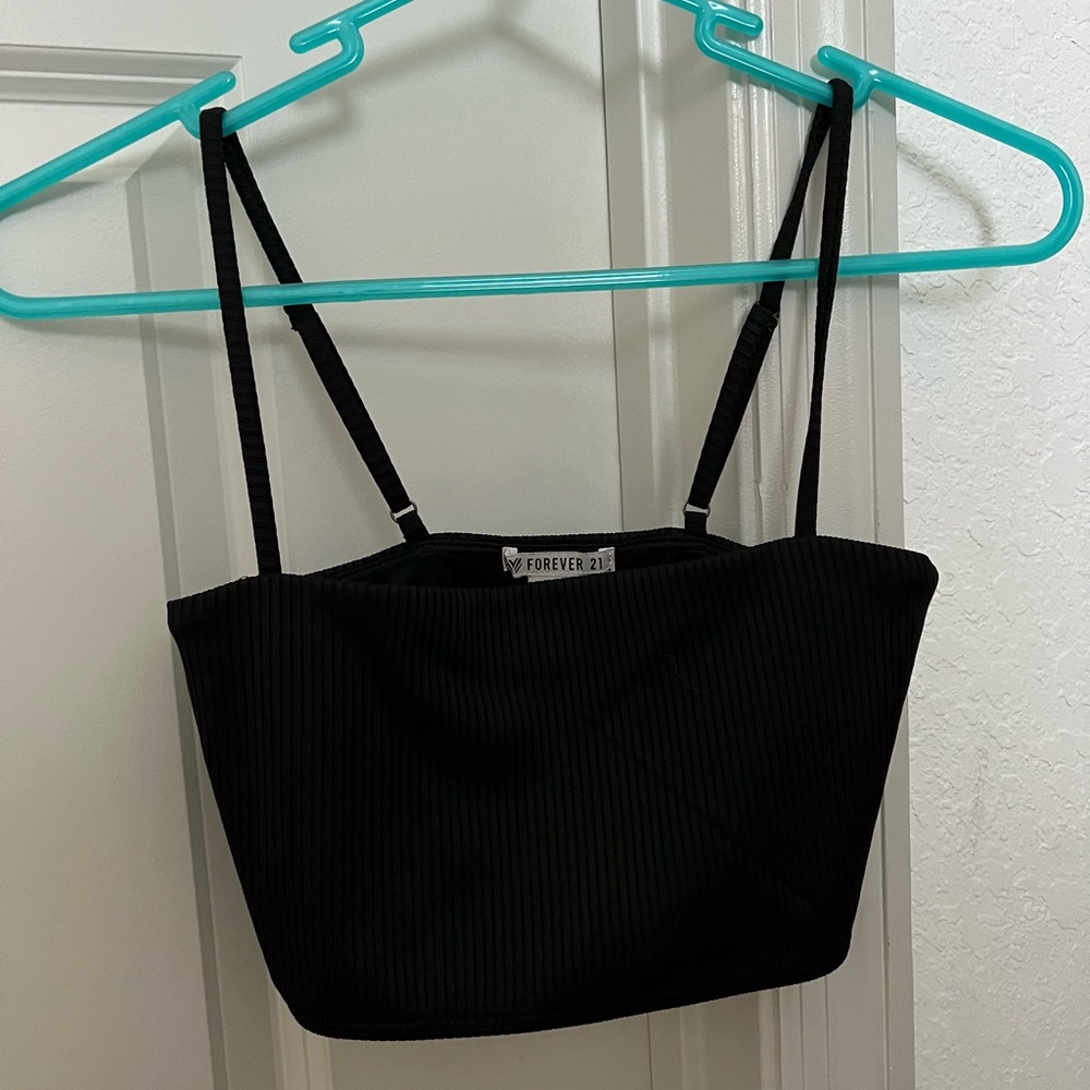 Forever 21 Ribbed Crop Top